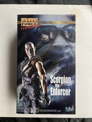 BLUE BOX TOYS 12  Elite Force SCORPION the ENFORCER Terminate Action Figure NEW
