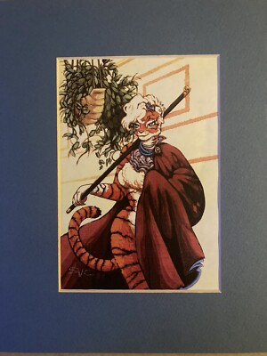 Rare  Furry Anthro/Fantasy Artist  SUSAN VAN CAMP   Laser  Print 1999