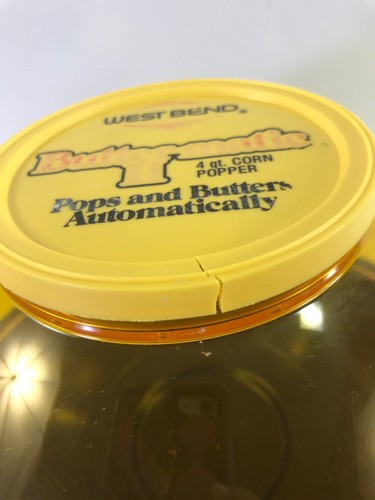 West Bend BUTTER-MATIC II 4 Qt Popcorn Corn Popper 82204 Buttermatic