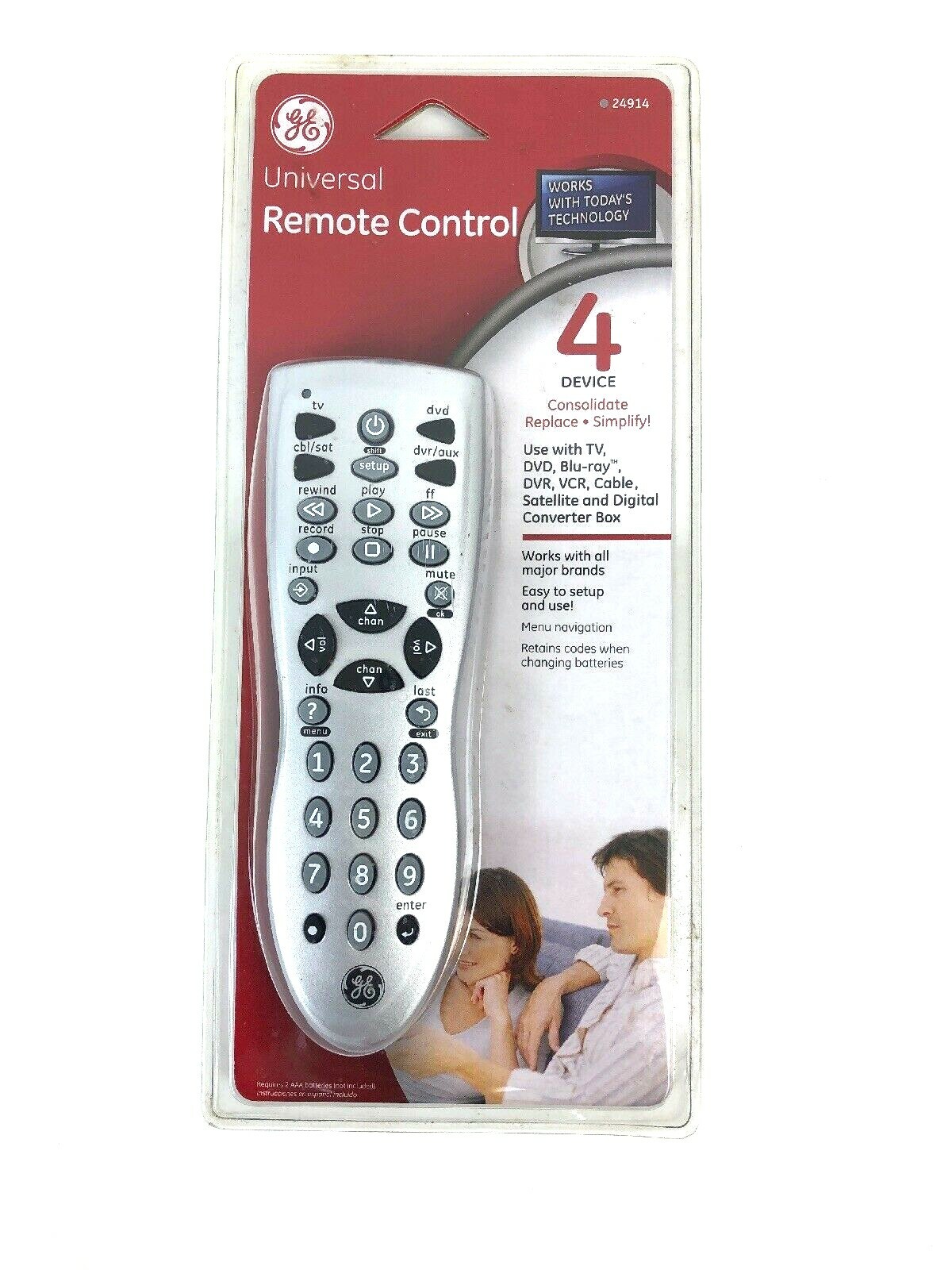 Control 4-device Silver Instruction Manual Codes List