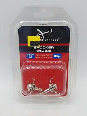Carbon Express Shocker Small Game 100 Grains - Pack of 2 - New
