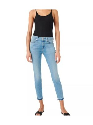 

7 FOR ALL MANKIND Женские синие эластичные джинсы скинни с карманами, Синий, 7U037005