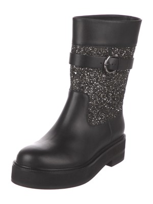 

Женские туфли SALVATORE FERRAGAMO, черные, 1 дюйм, на платформе, парижском, на блочном каблуке, кожаные, байкерские, 5,5 C, Черный, 748921