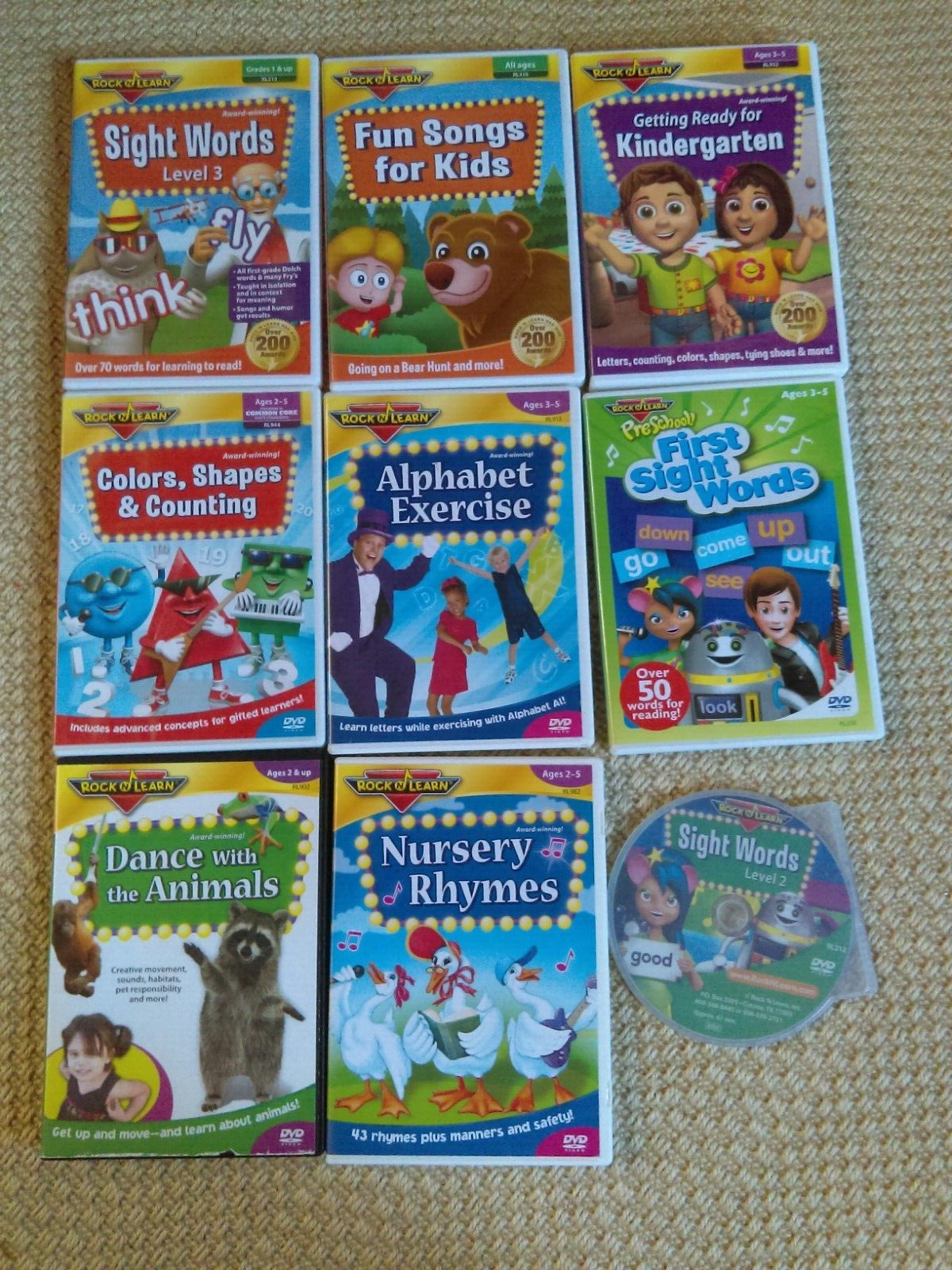 キッズ・ファミリー Rock n learn Earth Scinece,Sight Words キッズ・ファミリー Rock n learn Earth Scinece,Sight Words