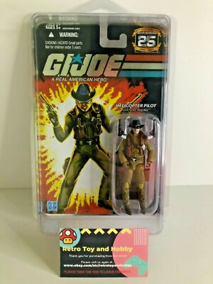 GI JOE ARAH WILD BILL Pilot FOIL CARD Vintage 25th Anniversary HASBRO MOC  