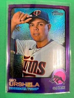 2022 TOPPS HERITAGE PURPLE CHROME - COMPLETE YOUR SET - PICK YOUR CARD