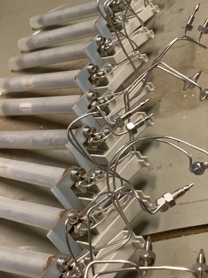 Shimadzu LC-10AT 20AT Original Pulse Damper HPLC Fittings 1/16'' LC-MS Tubing