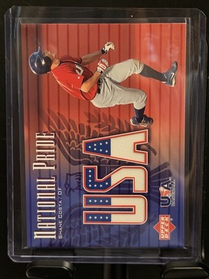 Upper Deck National Pride NP-SC Shane Costa Game-Used Memorabilia Baseball Card