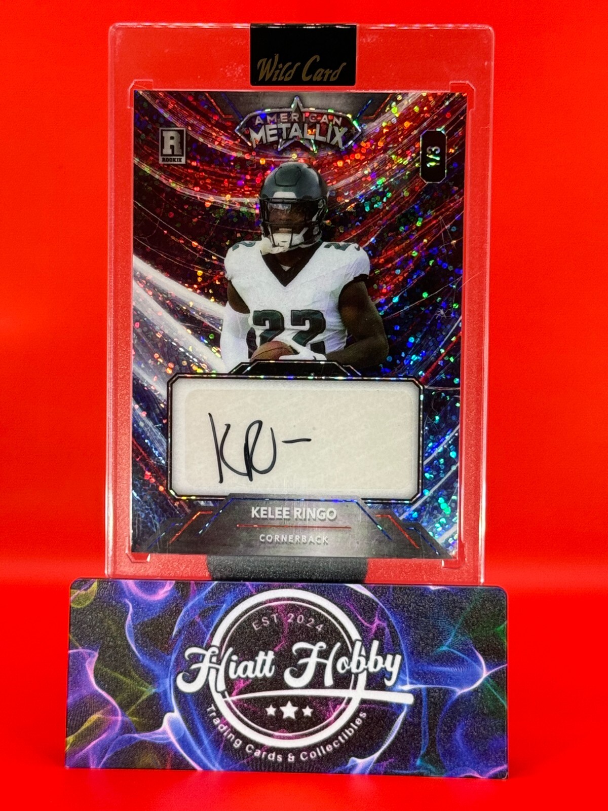2023 Wild Card Metallix Kelee Ringo #WML-KRA - Speckled Foil