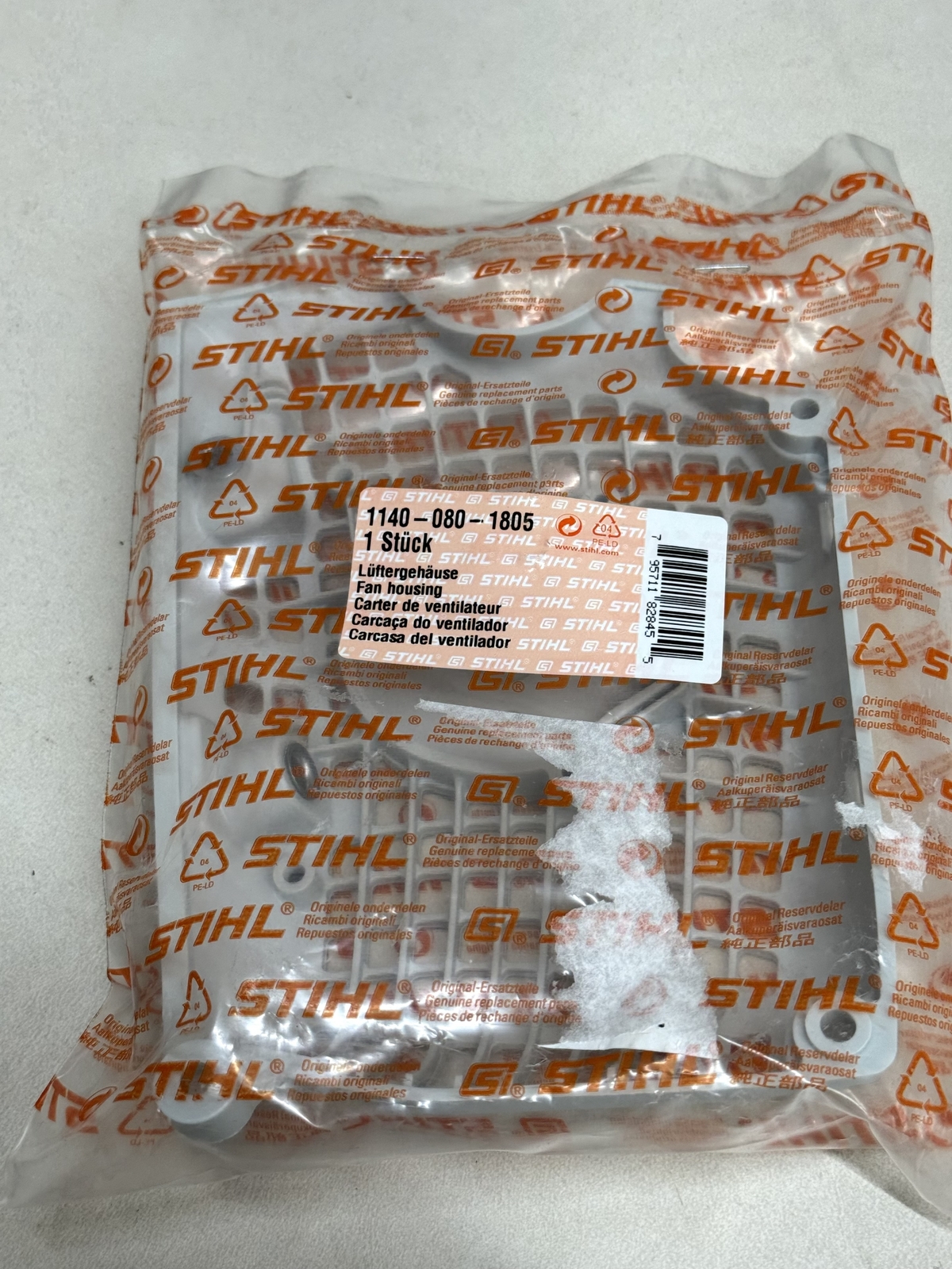 STIHL OEM FAN HOUSING 1140 080 1805 FOR MS311 AND MS391 GENUINE - Picture 5 of 5