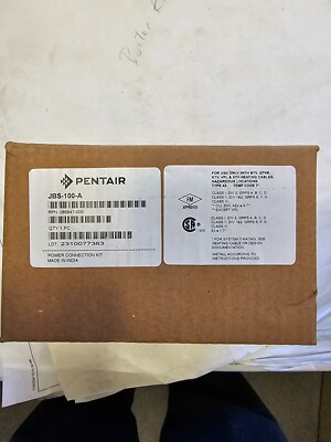 Pentair Raychem JBS-100-A Single Entry Power Connection Kit Nema 4X - NEW 