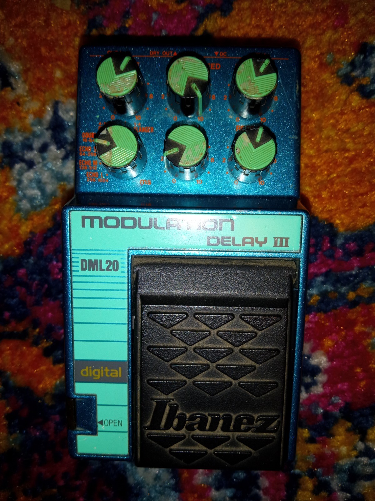 Ibanez DML10 moduation delay Ⅱ 80s Vintage 80s Ibanez DML10 Modulation Delay II