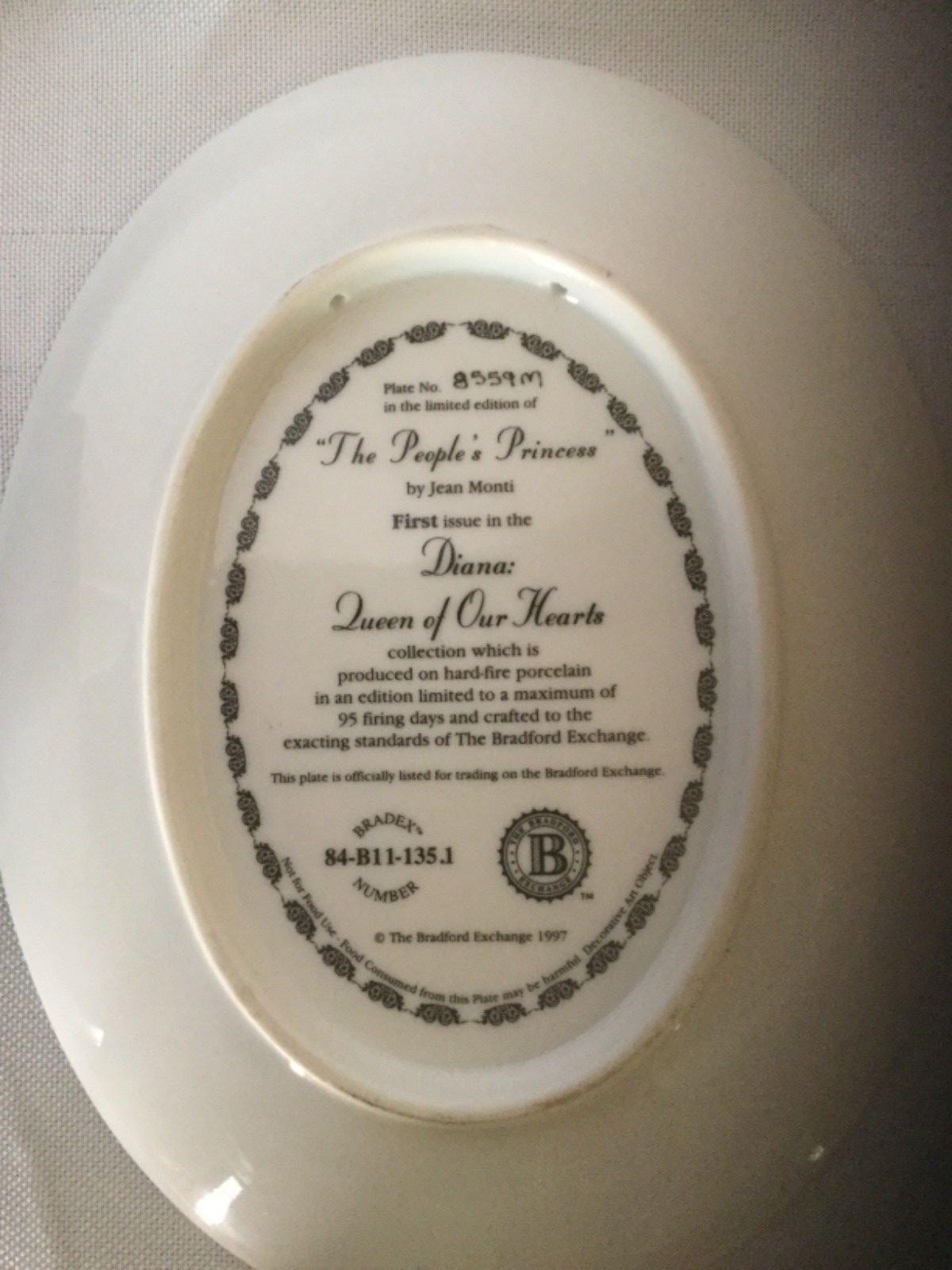 The People’s Princess Collectible Plate