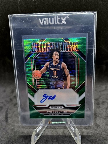 その他 ayo dosunwo sign card 2021-22 AYO DOSUNMU AUTO PANINI PRIZM SENSATIONAL SIGNATURES