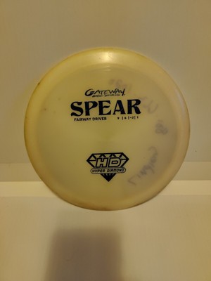 Gateway Disc Golf Hyper Diamond Spear 168g Used White
