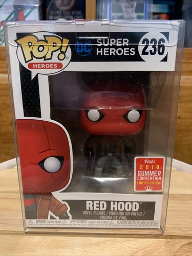 廃盤レア Funko POP! Red Hood フィギュア FUNKO POP HEROES DC SUPER HEROES #236 RED HOOD (2018 SDCC