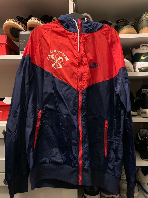 nike men's usa windrunner jacket