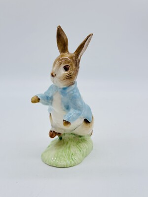 Royal Albert Beatrix Potter Peter Rabbit Figurine England Vintage 1989