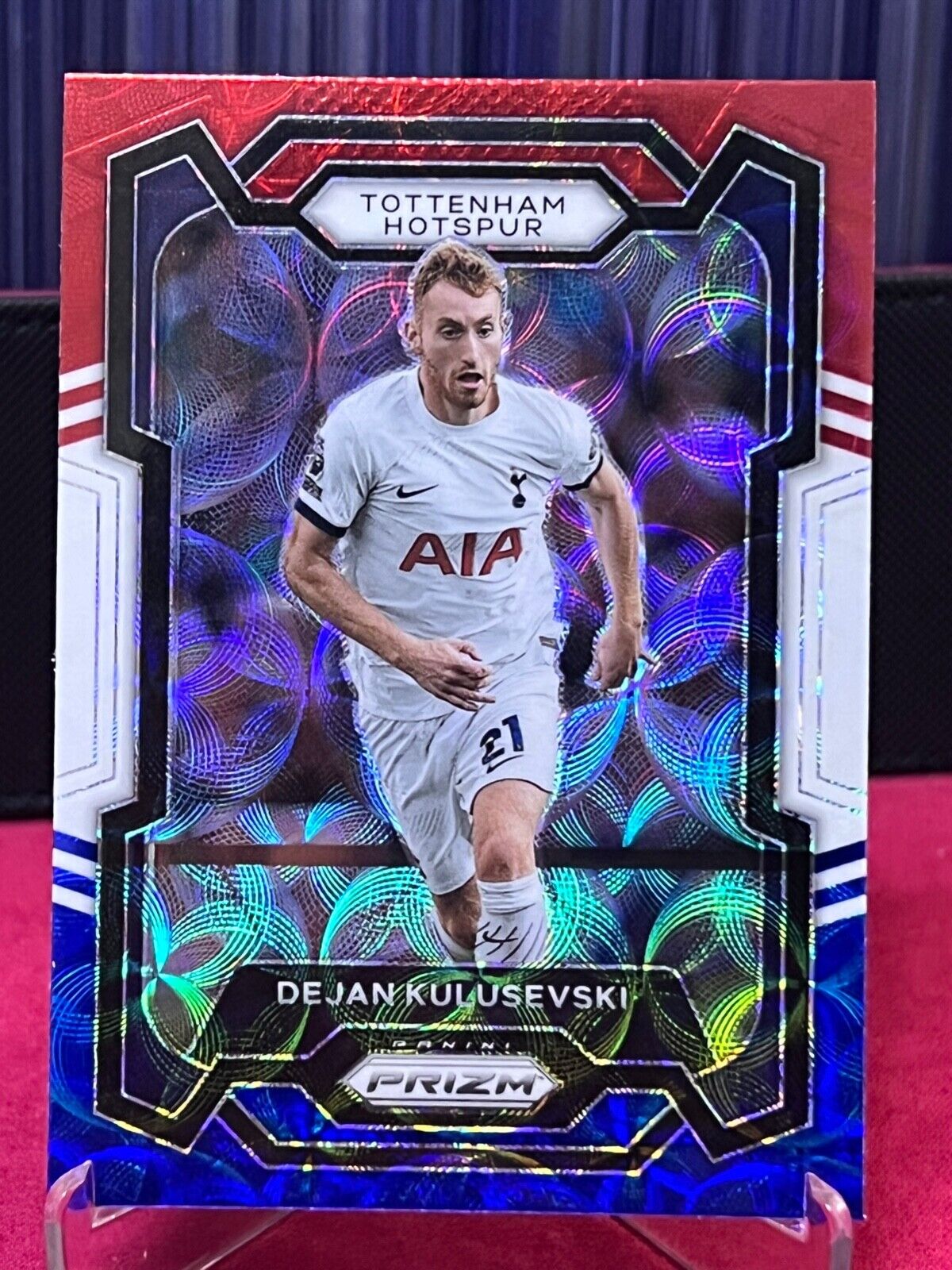 2023-24 Panini Prizm PL Red White Blue Choice DEJAN