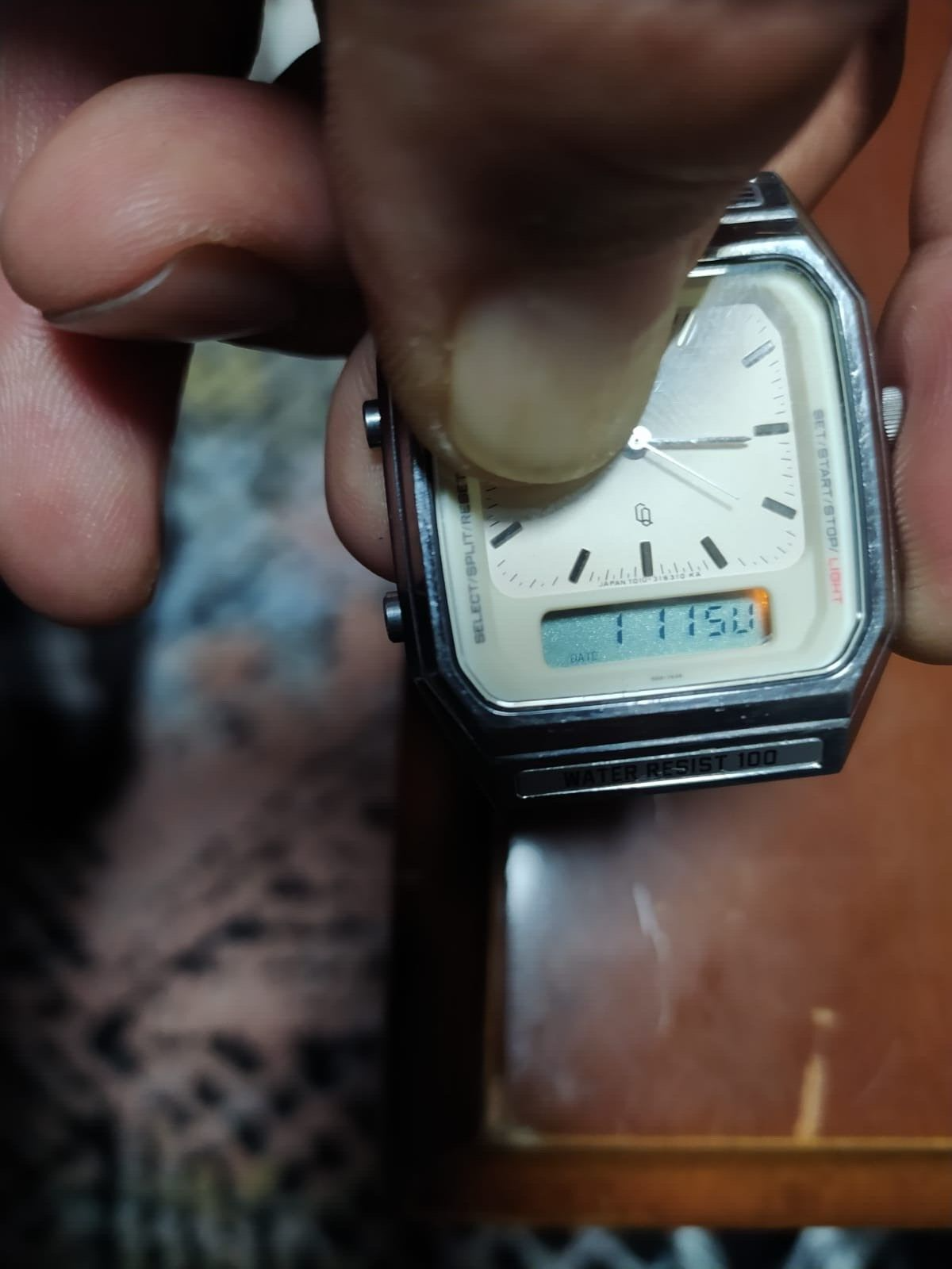 Vintage Citizen Ana Digi T011-312805 Watch Japan Not Work