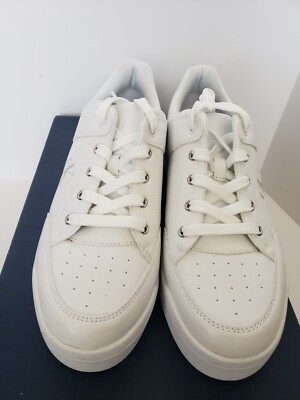 Calvin Klein Aubrie brand-new authentic women's sneaker, color white, size 11M