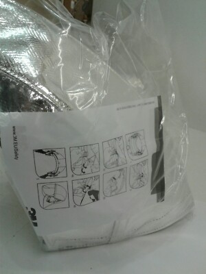 3M Helmet Cover,Aluminum,Silver FC1-ALU