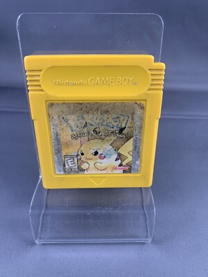 Pokemon Yellow Nintendo Gameboy, SAVES Authentic, Tested,Working New Battery
