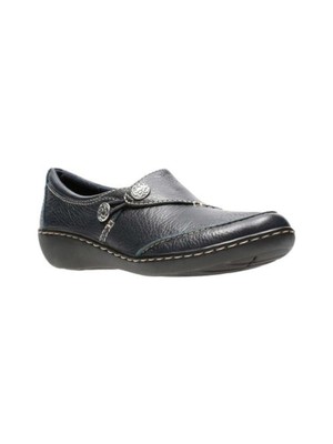 

CLARKS COLLECTION Женские слипоны на танкетке с синими пуговицами Ashland Lane, Синий, 26063065