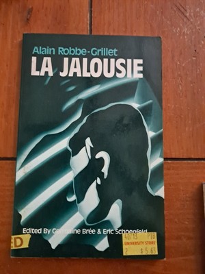 Alaon Robbe-Grillet La Jalousie