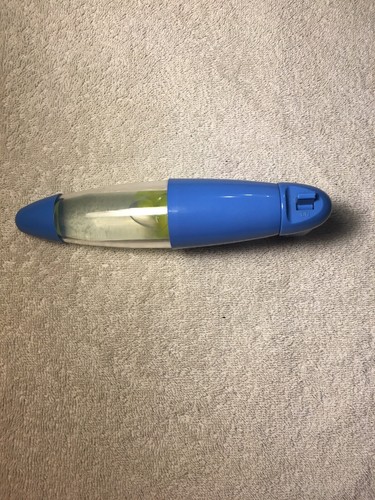 Blue W/Green Lava -Lava Lamp - Night Light - Plug In - On Off.  Really Cool!!