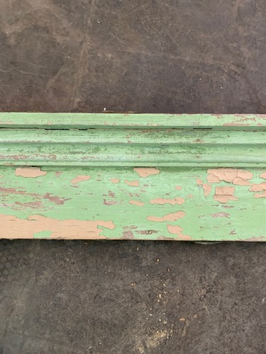 Vintage Primitive Wooden Decorative Architectural Salvage House Mantle #1