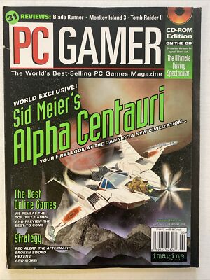 PC Gamer Magazine Vol. 5 No. 2 February 1998 Sid Meier s Alpha Centauri