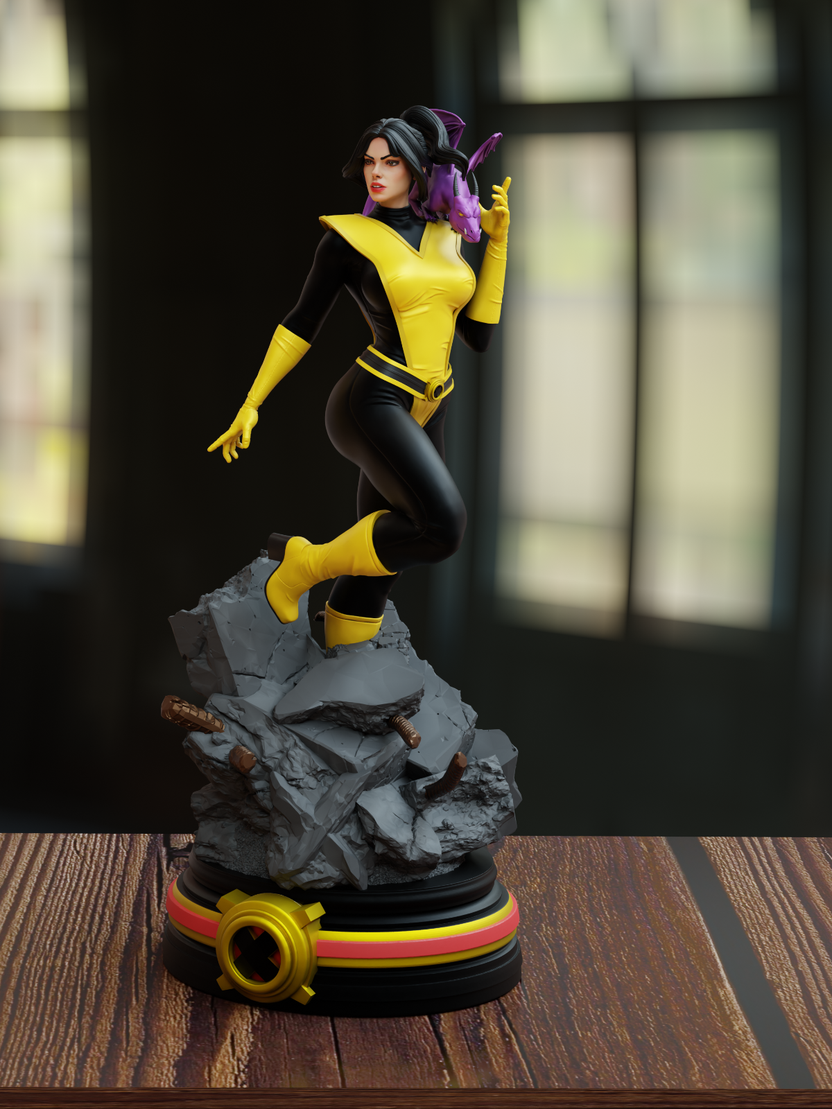 Kitty Pryde 3D Digital Model,STL 3D Model File, 3d print file + NSFW