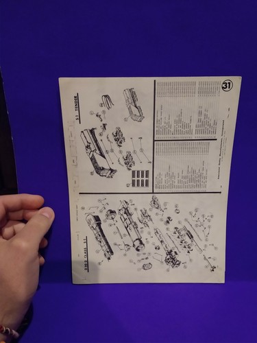 1968 AHM Toy Trains parts Catalog 29th Edition VGUC