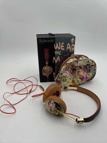 Skullcandy Over the Ear Headphones W/ Jack KNOCKOUT FLORAL F