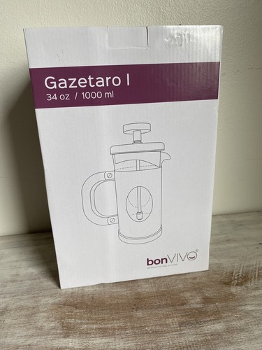 Bonvivo Intenca Espresso Maker Made of Stainless Steel with Copper Chrome Finish