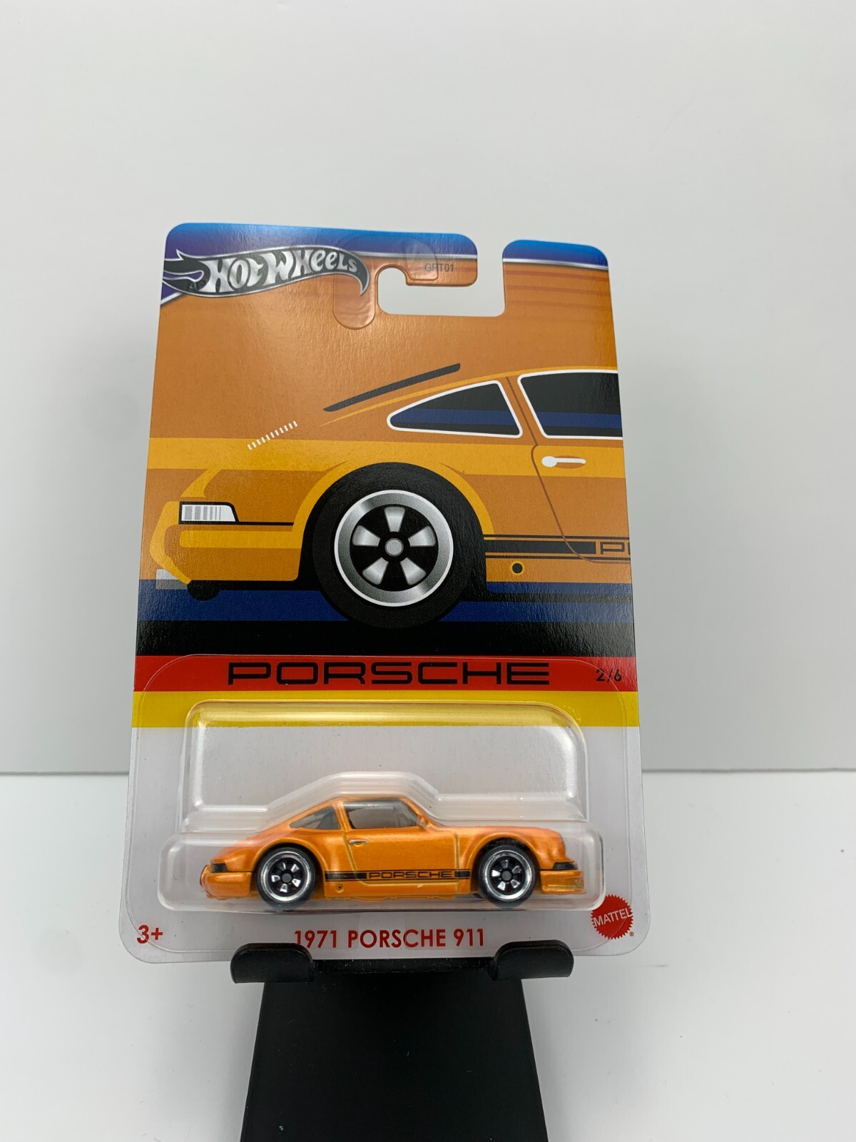 ミニカー HW '71 PORSCHE 911 CHARITY CAR Hot Wheels | PORSCHE 911 '71 (white w/green 
