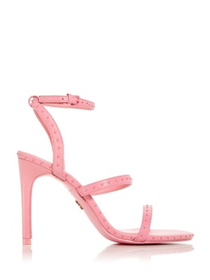 

KURT GEIGER Женские кожаные босоножки на каблуке с розовым ремешком Portia Drench Stiletto 36,5, Розовый, 8881698109