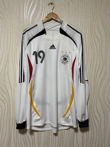 GERMANY 2006 2008 HOME FOOTBALL SHIRT SOCCER JERSEY L/S GERMANY 2006 2008 HOME FOOTBALL SHIRT SOCCER JERSEY L/S