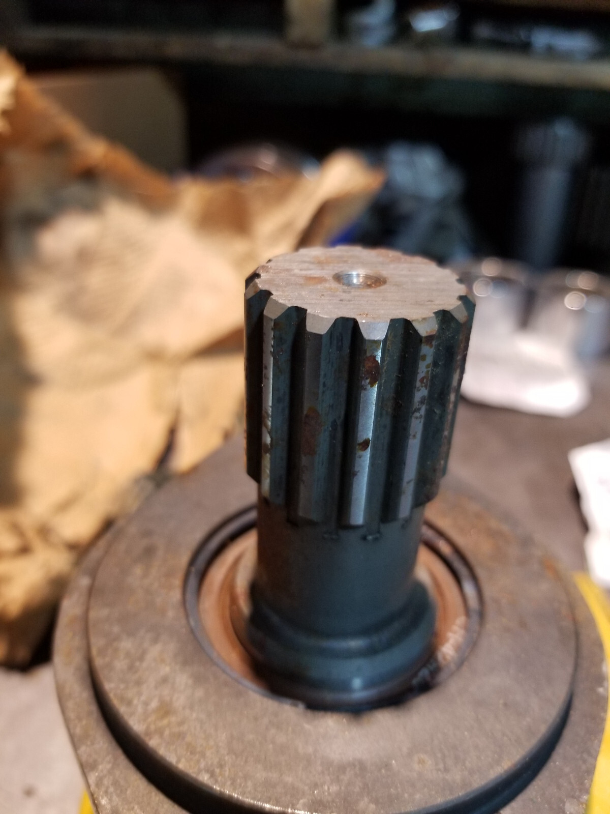 CATERPILLAR 5J-9630 PUMP ASSEMBLY 5J9630 D8H - Picture 7 of 8