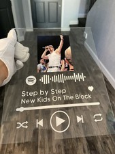 New Kids On The Block Vinyl- Spotify Glass Art | eBay