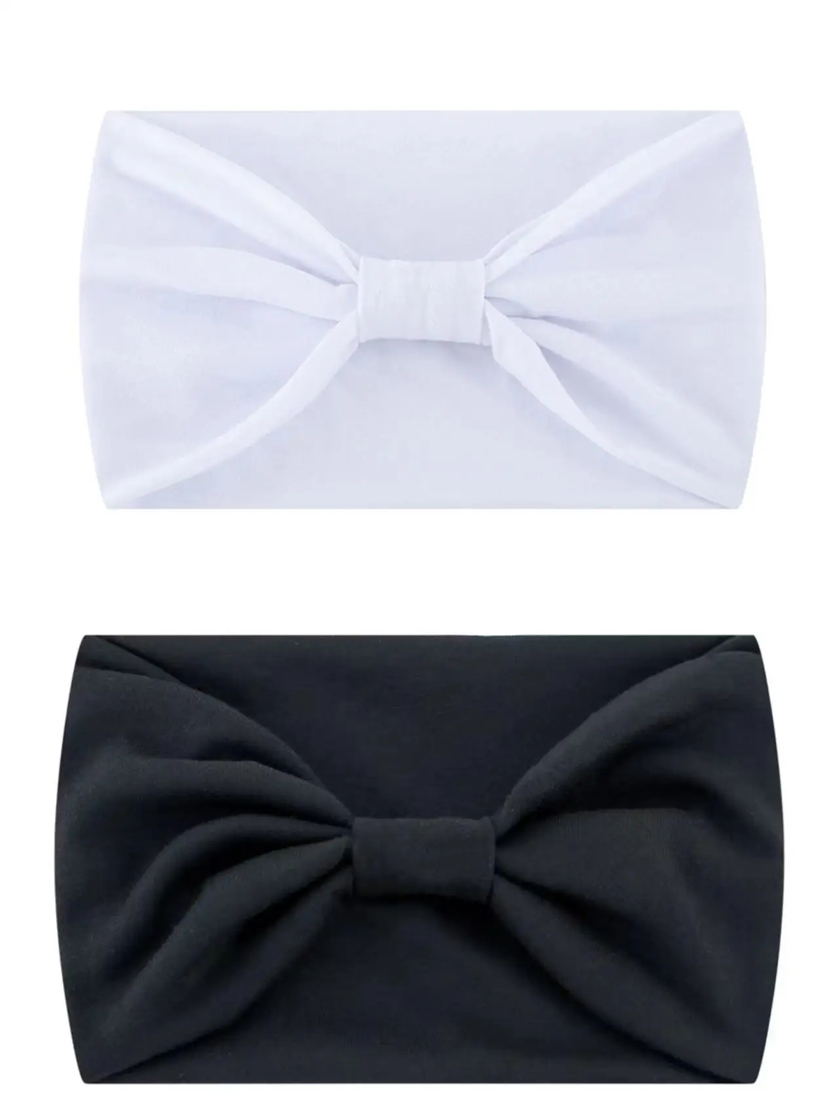  Wide Headband Women Hair  Bow knot Turbans Head Band Make-up Sports Running