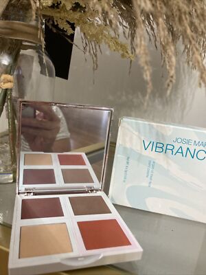 Josie Maran Vibrancy Argan Oil Fresh Face Paint Palette 12g NIB