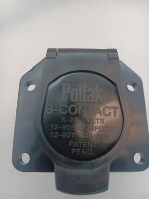 Pollak 9 Pin Connector SOCKET  P/N 12-907P