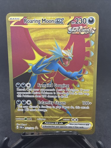 Pokémon TCG Roaring Moon ex Paradox Rift 262/182 Holo Hyper
