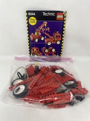 LEGO TECHNIC 8044 Universal Pneumatic Set Complete Vintage