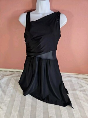 NWOT Miraclesuit Network News Alina Swim Dress One Piece Goddess Swimsuit 12