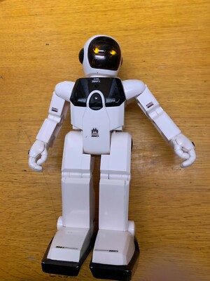 Vintage Silverlit Maxibot Max 1 GX 386 Programmable Remote White 12'' Robot