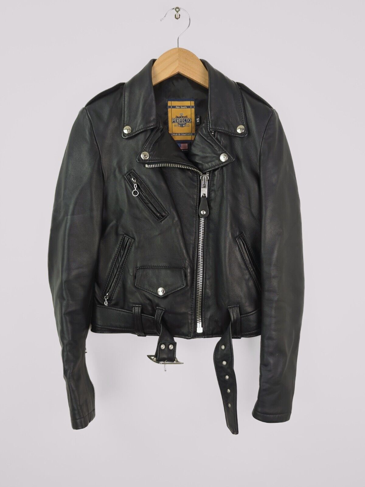 ジャケット・アウター 70s Schott G1 Leather Flight Jacket AM08 G-1 Leather Flight Jacket - Leather Jacket