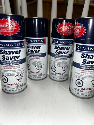 Remington SP-Shaver Saver Cleaner Lubricant Spray Can 3.8 Oz